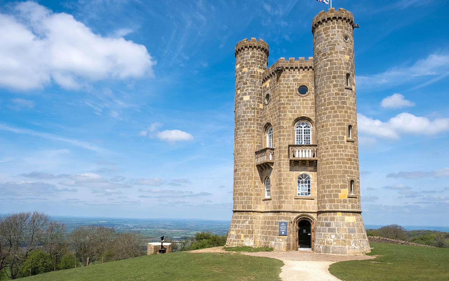 The Broadway Tower in the Cotswolds