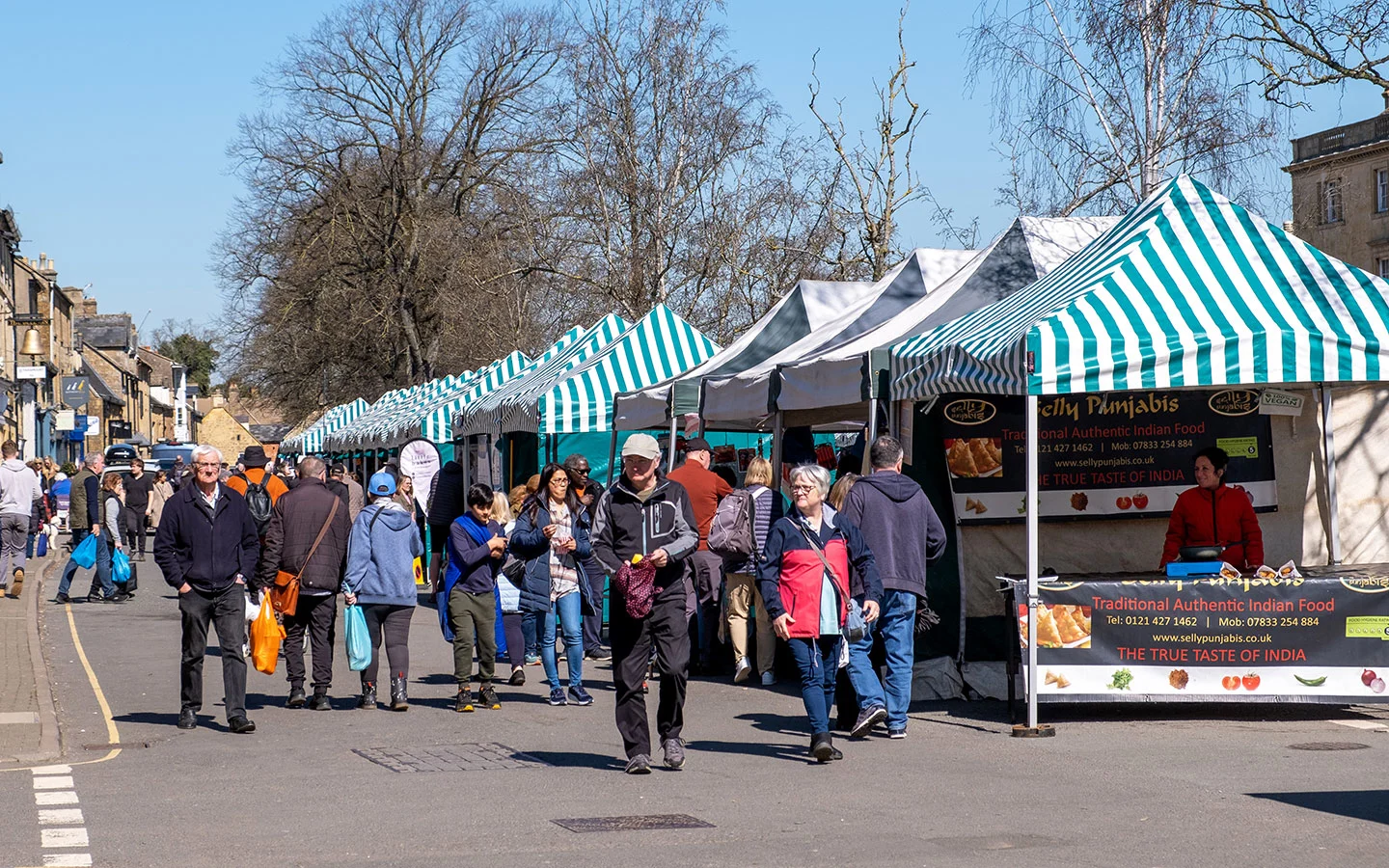 The Tuesday market, one of the most popular things to do in Moreton-in-Marsh
