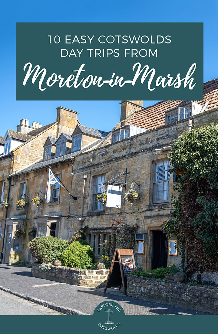 9 easy day trips from Moreton-in-Marsh to Cotswolds, which you can do without a car using public transport, including Broadway, Stow-on-the-Wold and Bourton-on-the-Water | Day trips from Oxford | Cotswolds from Moreton-in-Marsh | Moreton-in-Marsh day trips | Cotswold day trips | Cotswolds without a car