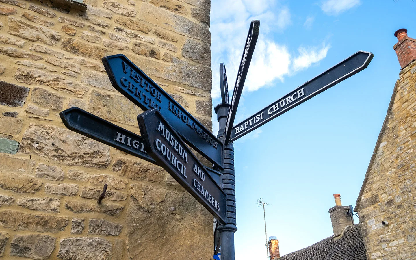 Burford signpost