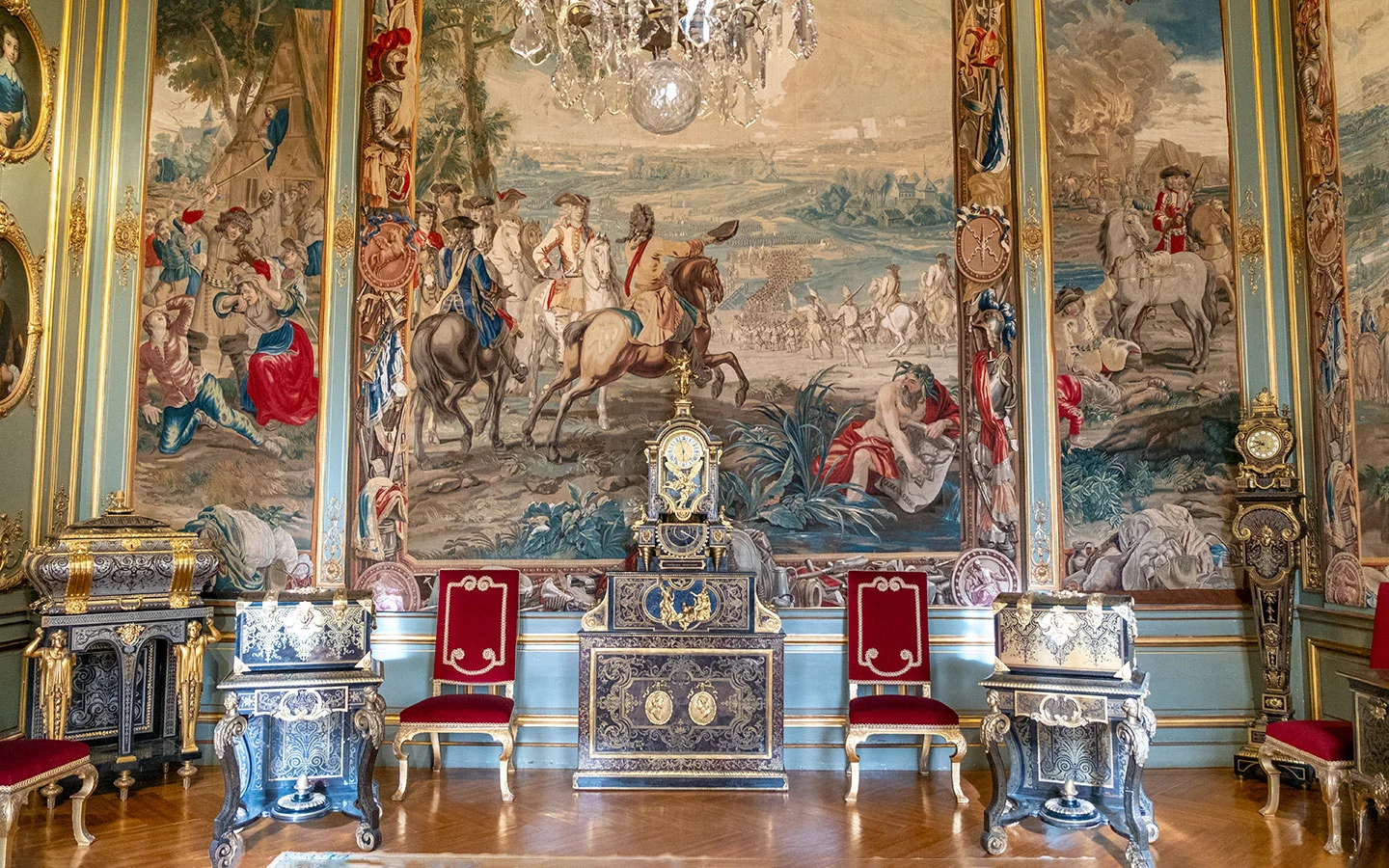 The palace state rooms and Blenheim tapestries