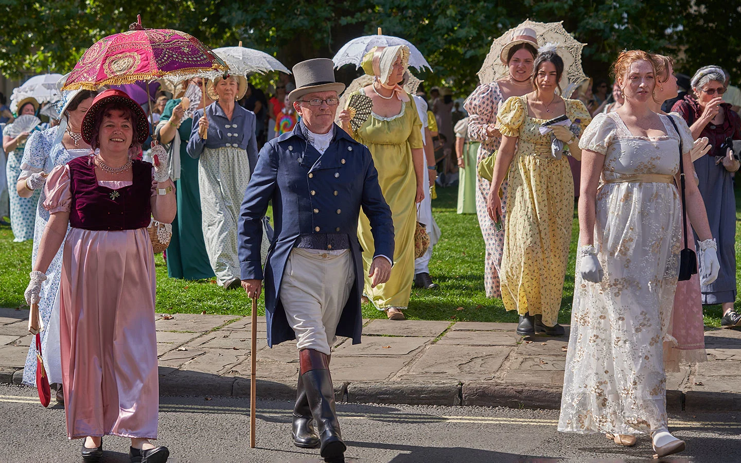 The Regency Parade at Bath Jane Austen Festival
