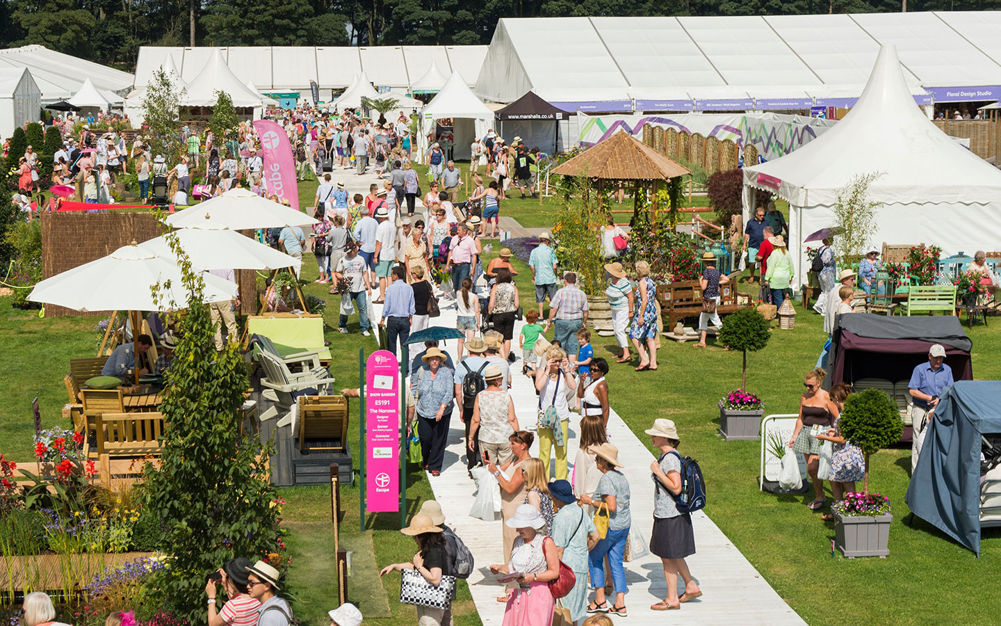 The RHS Badminton Flower Show