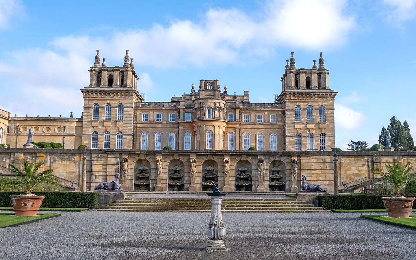 The Water Terraces at Blenheim Palace