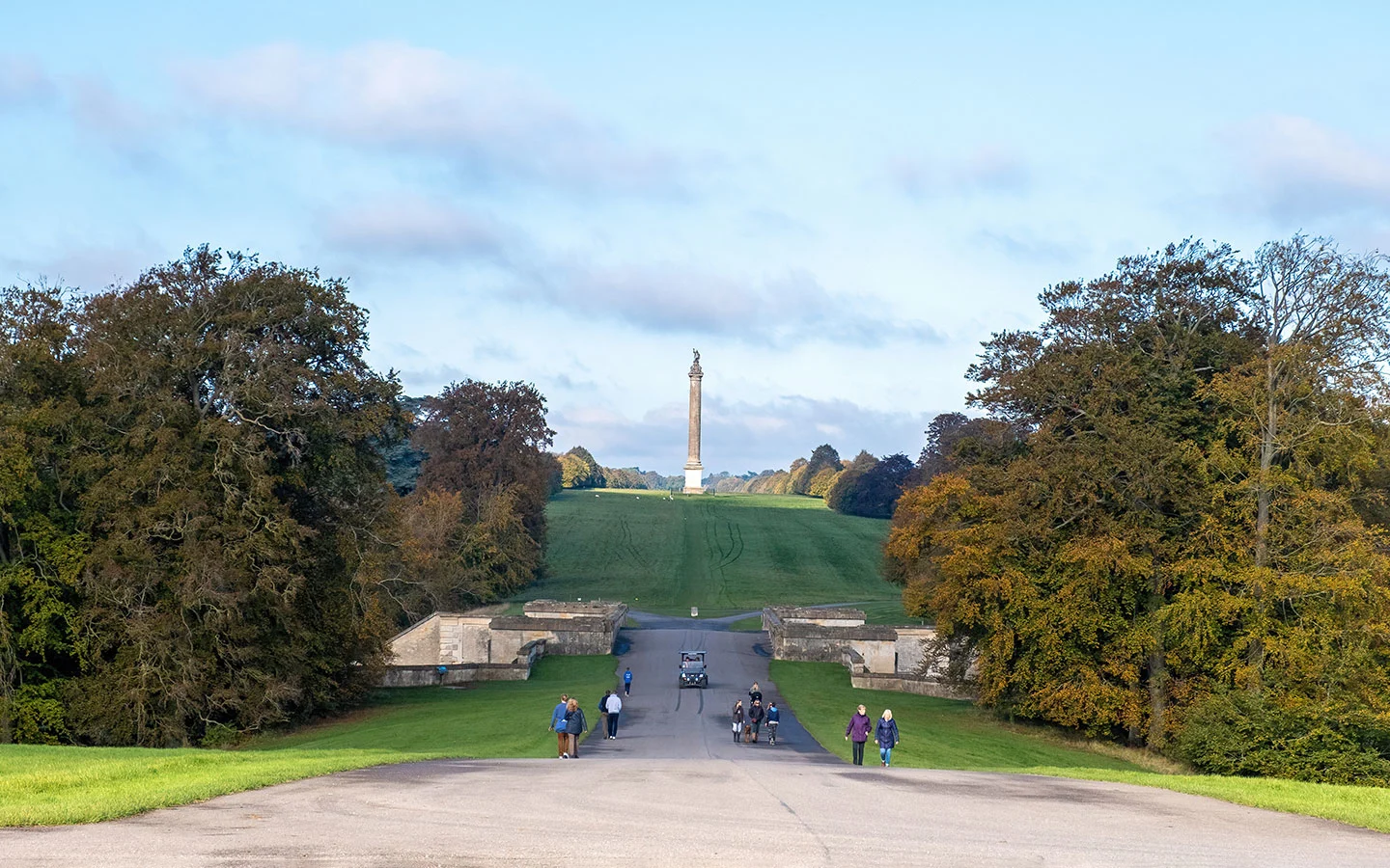 The Column of Victory in Blenheim Park