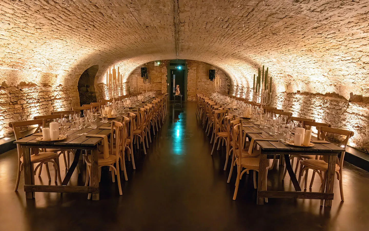 Kings Head Cirencester hotel review &ndash; events space in the vaulted cellars