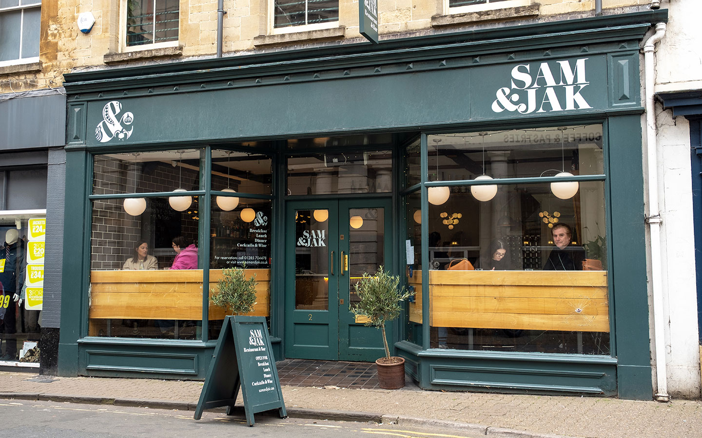Sam & Jak Cirencester restauraint
