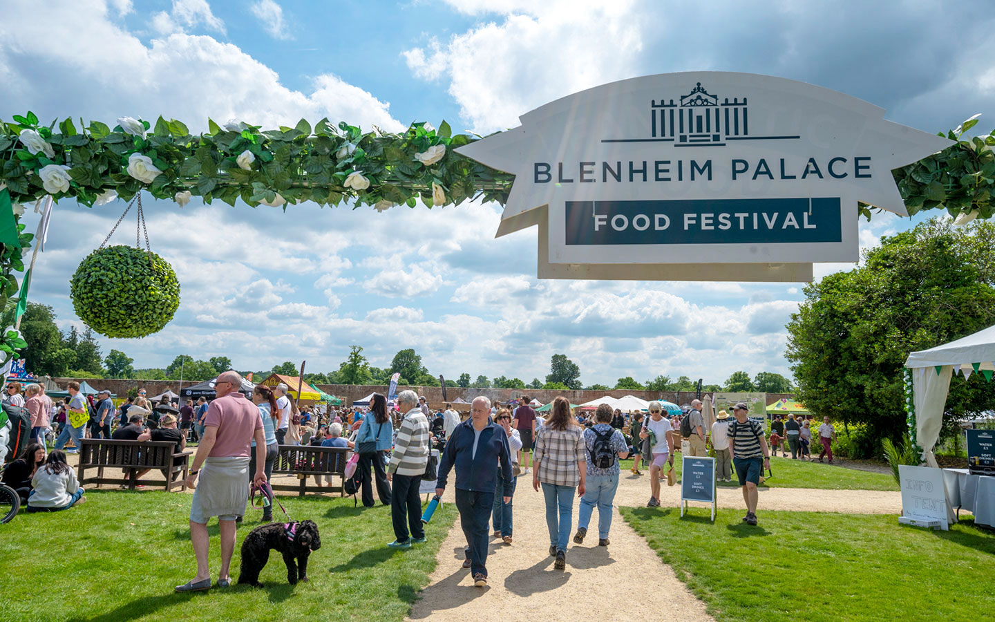 Blenheim Palace Food Festival in the Cotswolds