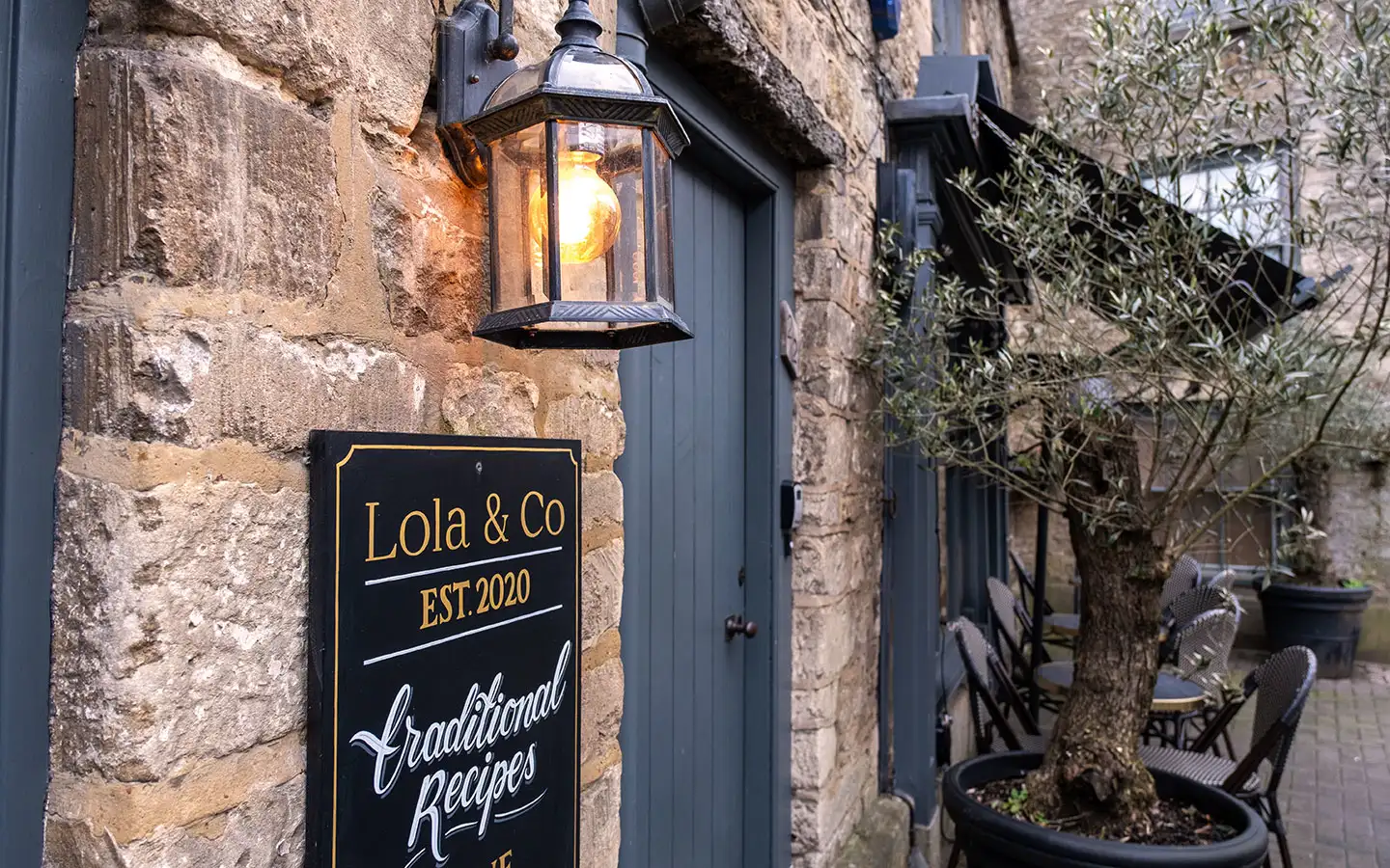 Lola & Co tapas restaurant in Tetbury