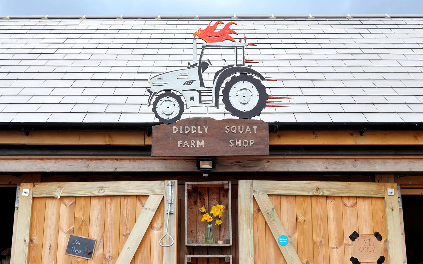 Diddly Squat Farm Shop from Clarkson's Farm