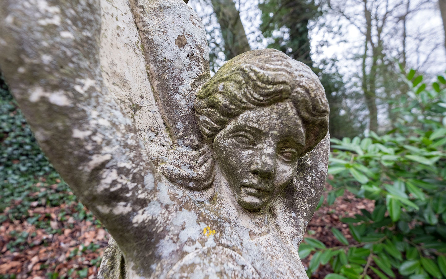 Sculpture at Painswick Rococo Garden