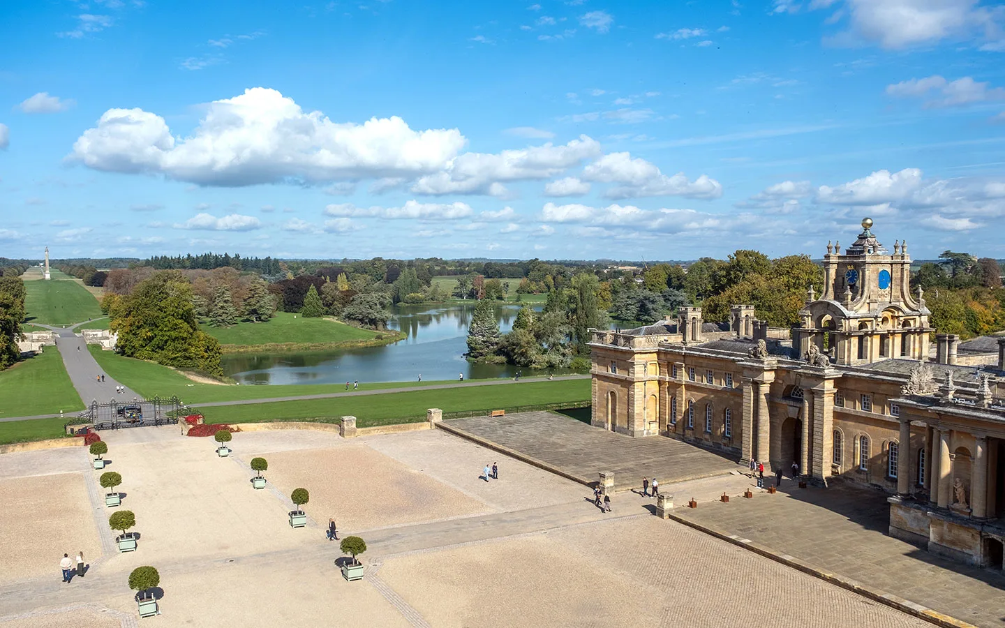Blenheim Palace and park