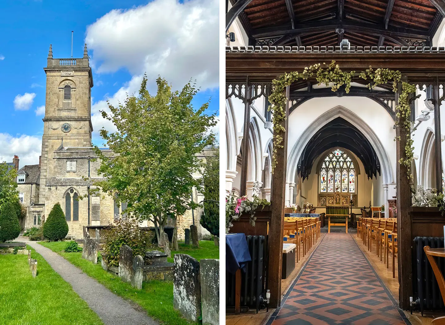 St Mary Magdalene Church in Woodstock