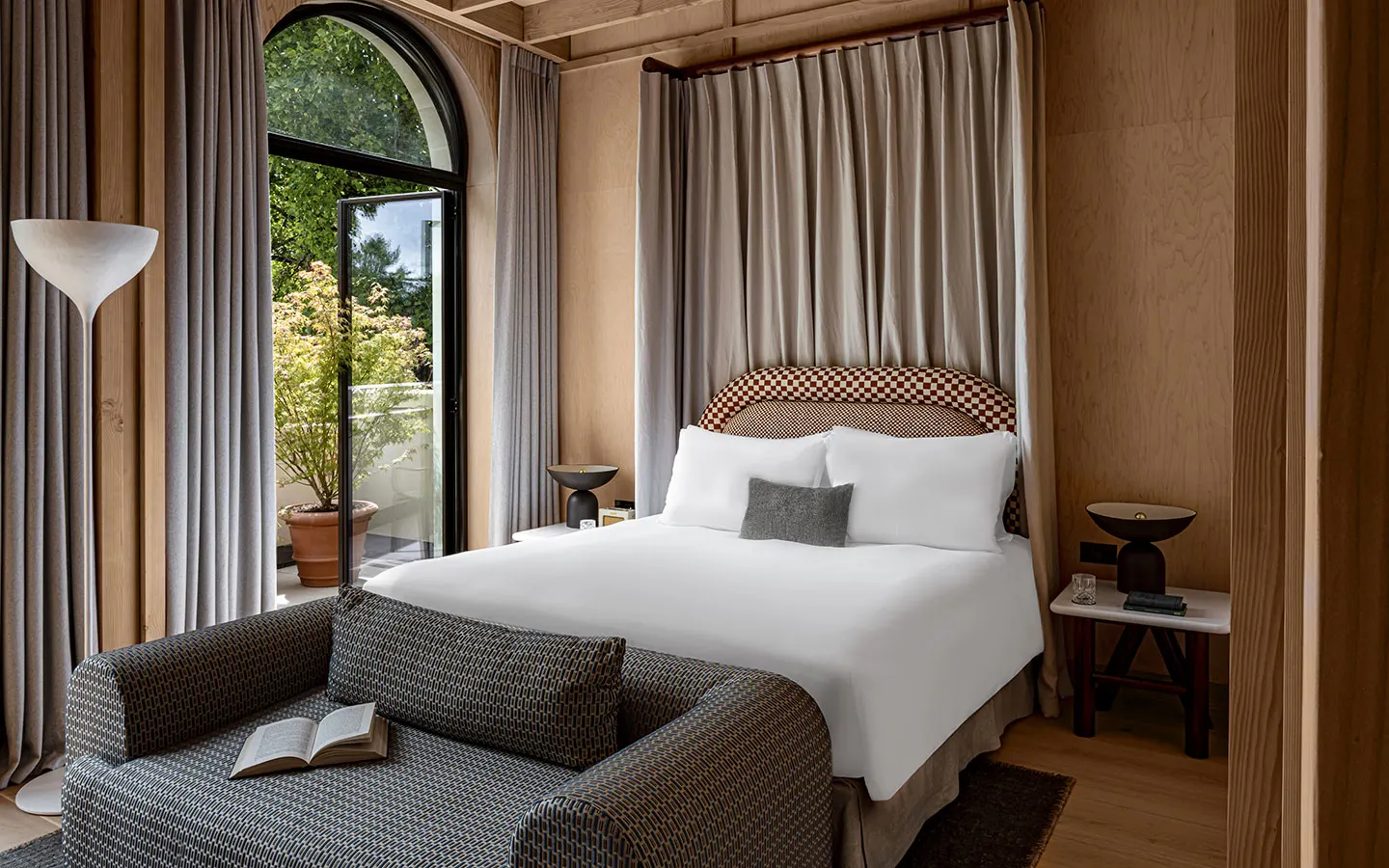 Bedroom at Cowley Manor