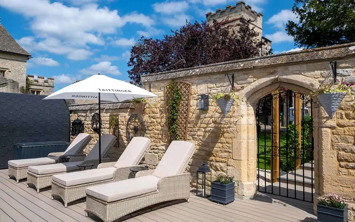 Ellenborough Park's spa garden retreat