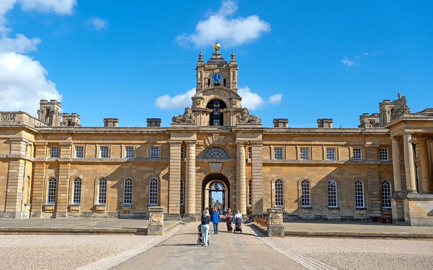 Blenheim Palace's Great Court, venue for the Blenheim Palace Festival