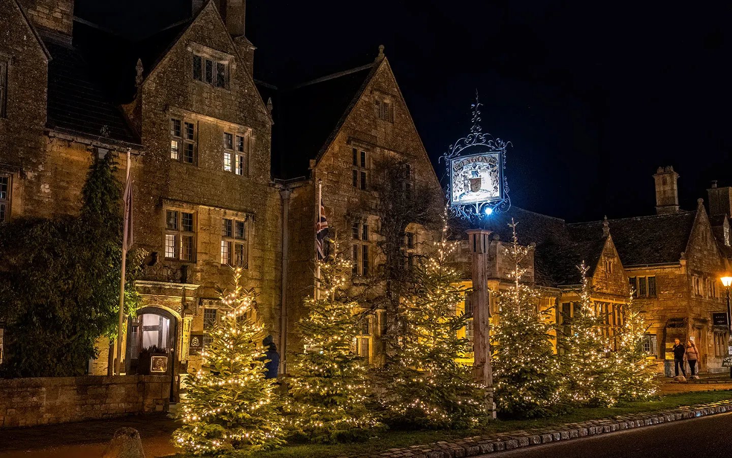 The Lygon Arms at Christmas