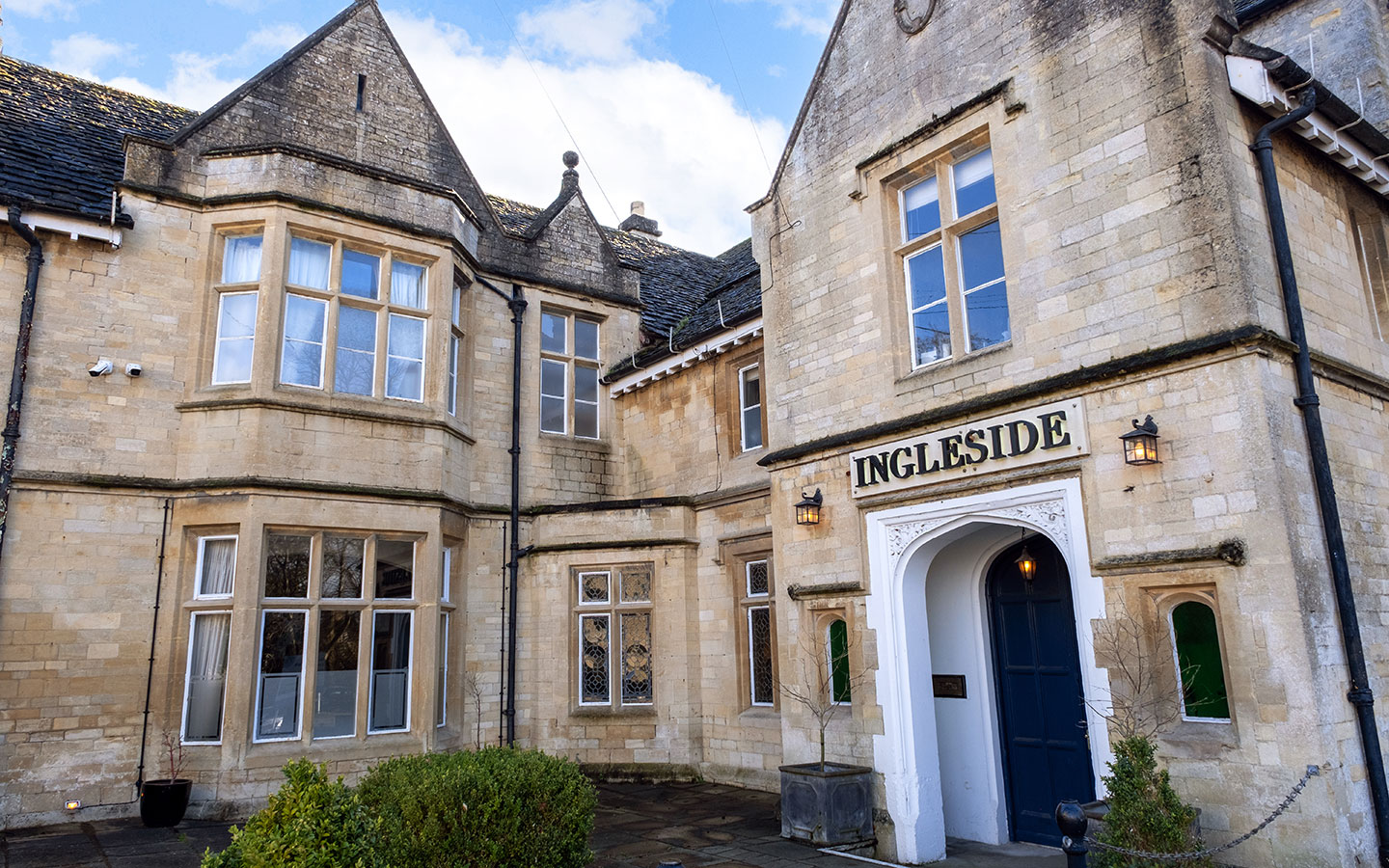 The exterior of Ingleside House