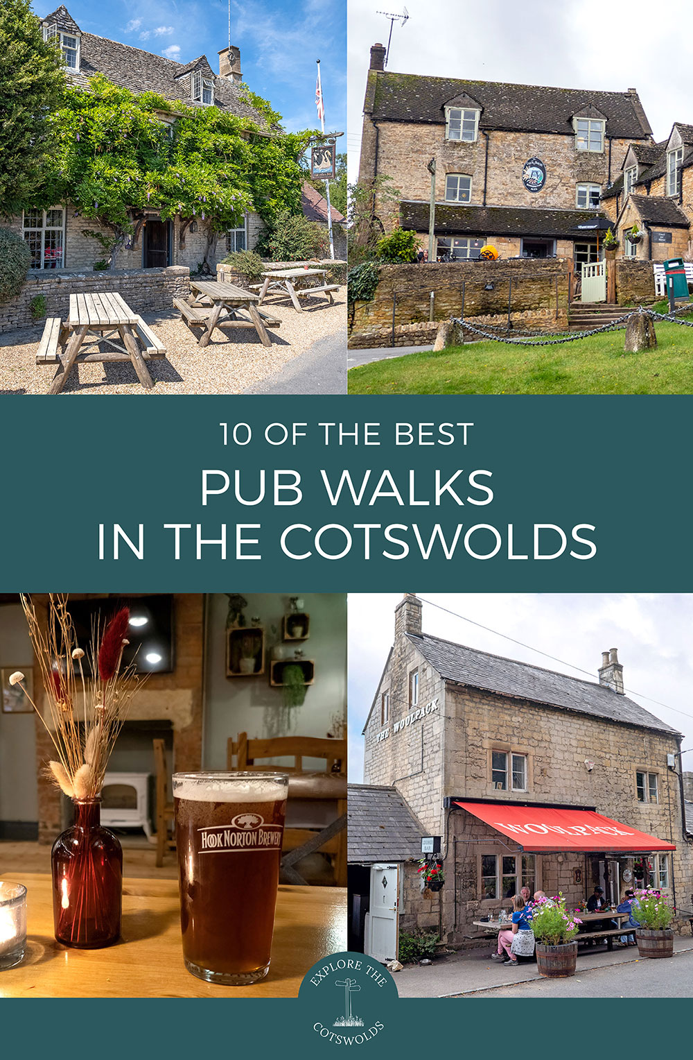 10 of the best pub walks in the Cotswolds &ndash; from 5.3&ndash;7.2 miles, these Cotswold pub walks feature some of the region's best countryside pubs | Cotswold walks | Walks in the Cotswolds | Cotswold hikes | Cotswold pubs