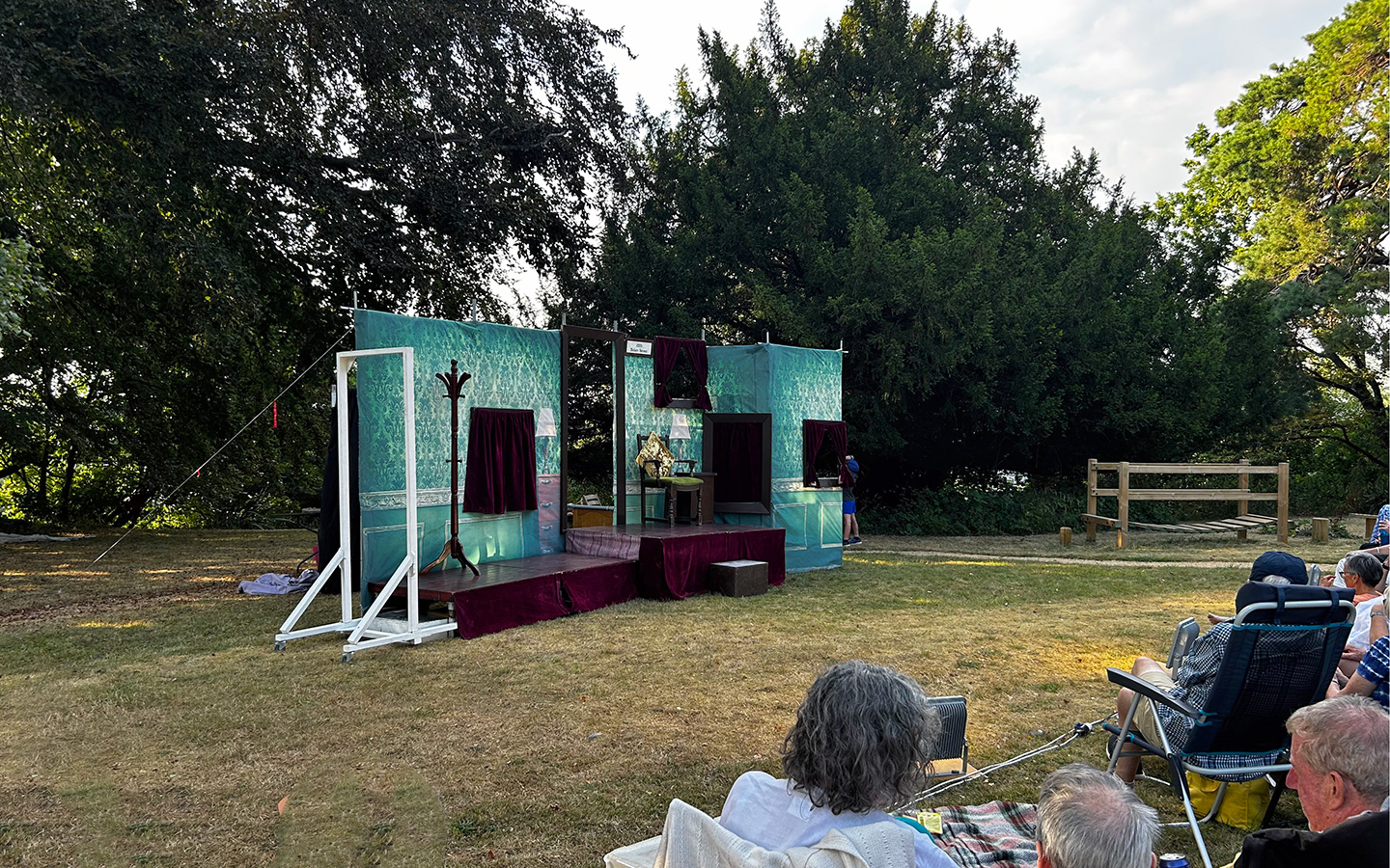 Outdoor theatre performance from Jenny Wren Productions