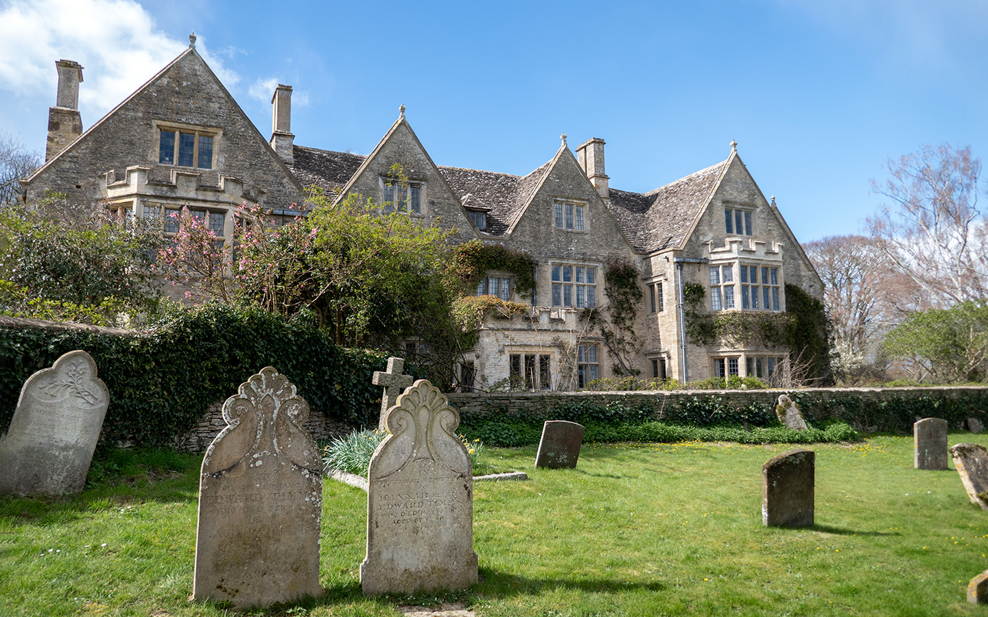 Asthall Manor in the Cotswolds, former home of the Mitford sisters
